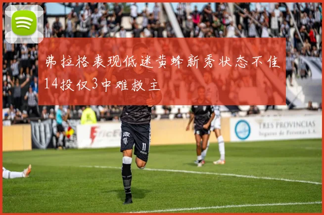 弗拉格表现低迷黄蜂新秀状态不佳14投仅3中难救主