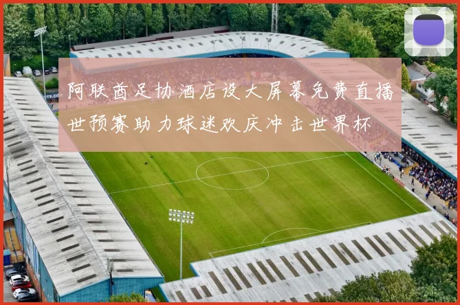 阿联酋足协酒店设大屏幕免费直播世预赛助力球迷欢庆冲击世界杯